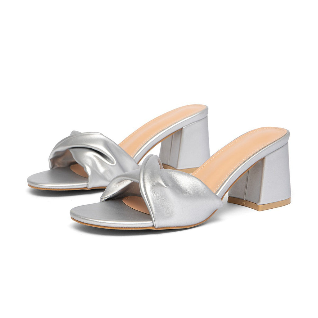 Summer 2026 New French-Style Fashionable High Heels for Women
